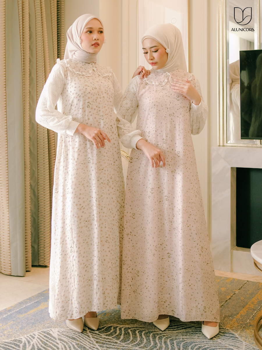 Alunicorn - Zoella Series - Chayra Dress - Pattern Dress - Maxi Dress