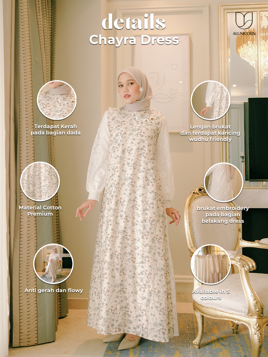Alunicorn - Zoella Series - Chayra Dress - Pattern Dress - Maxi Dress