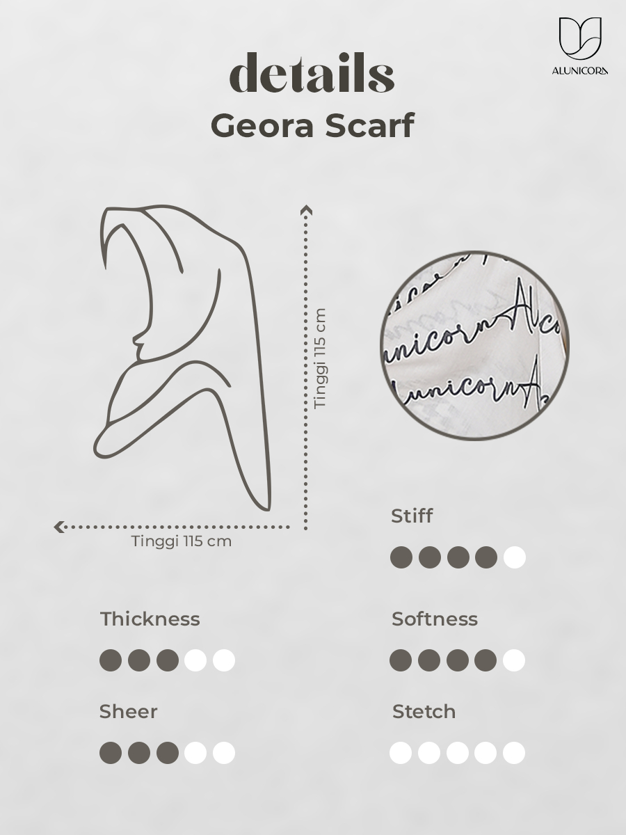 Alunicorn x Marissya Icha- Geora Scarf - Scarf