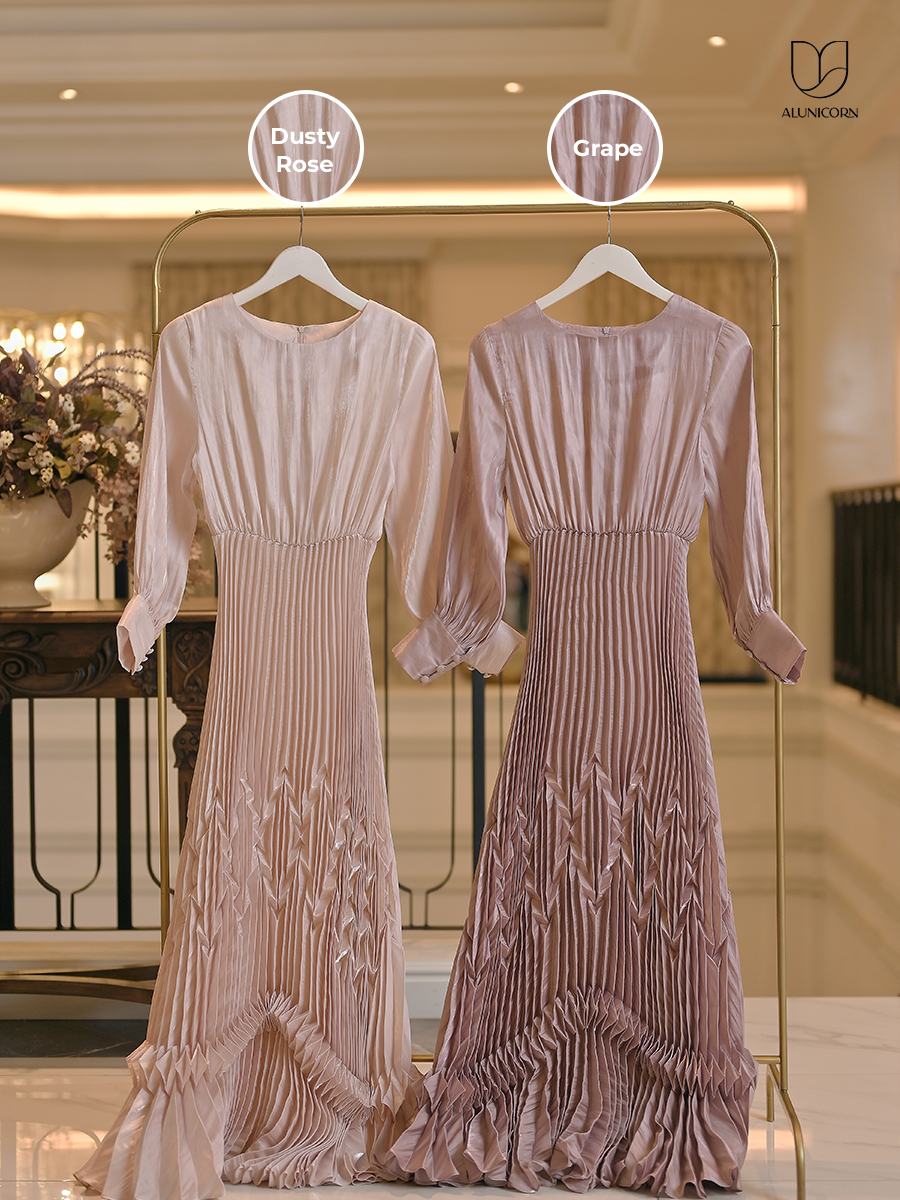 Alunicorn X Marissya Icha - Lucia Dress - Shimmer Dress - Maxi Dress