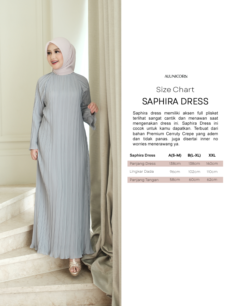 Alunicorn - Serenity From Raya Collection - Saphira Dress - Maxi Dress