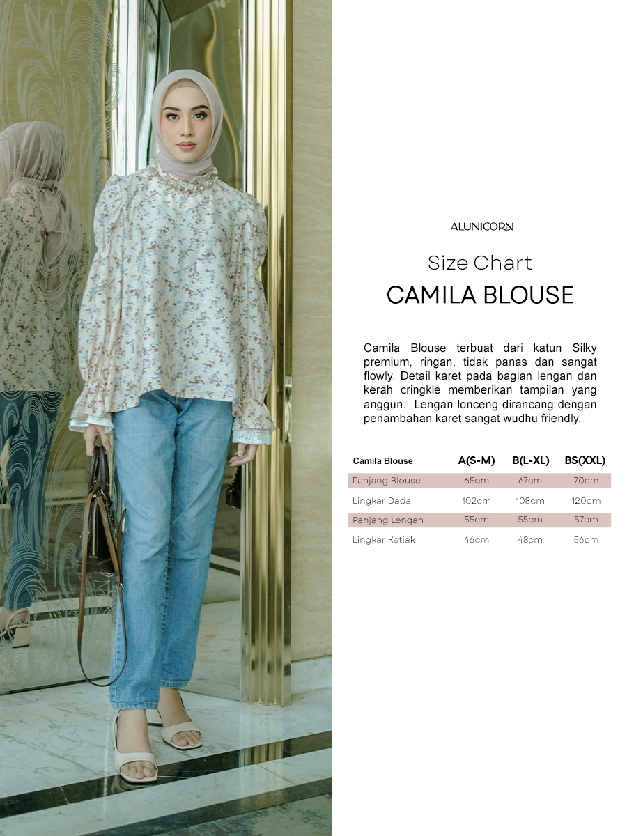Alunicorn - Camila Blouse - Blouse Wanita