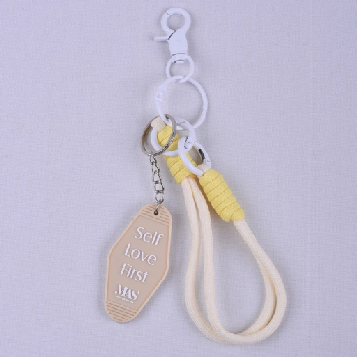 Image of Keychain Happy Mind Happy Life - morningandsmile