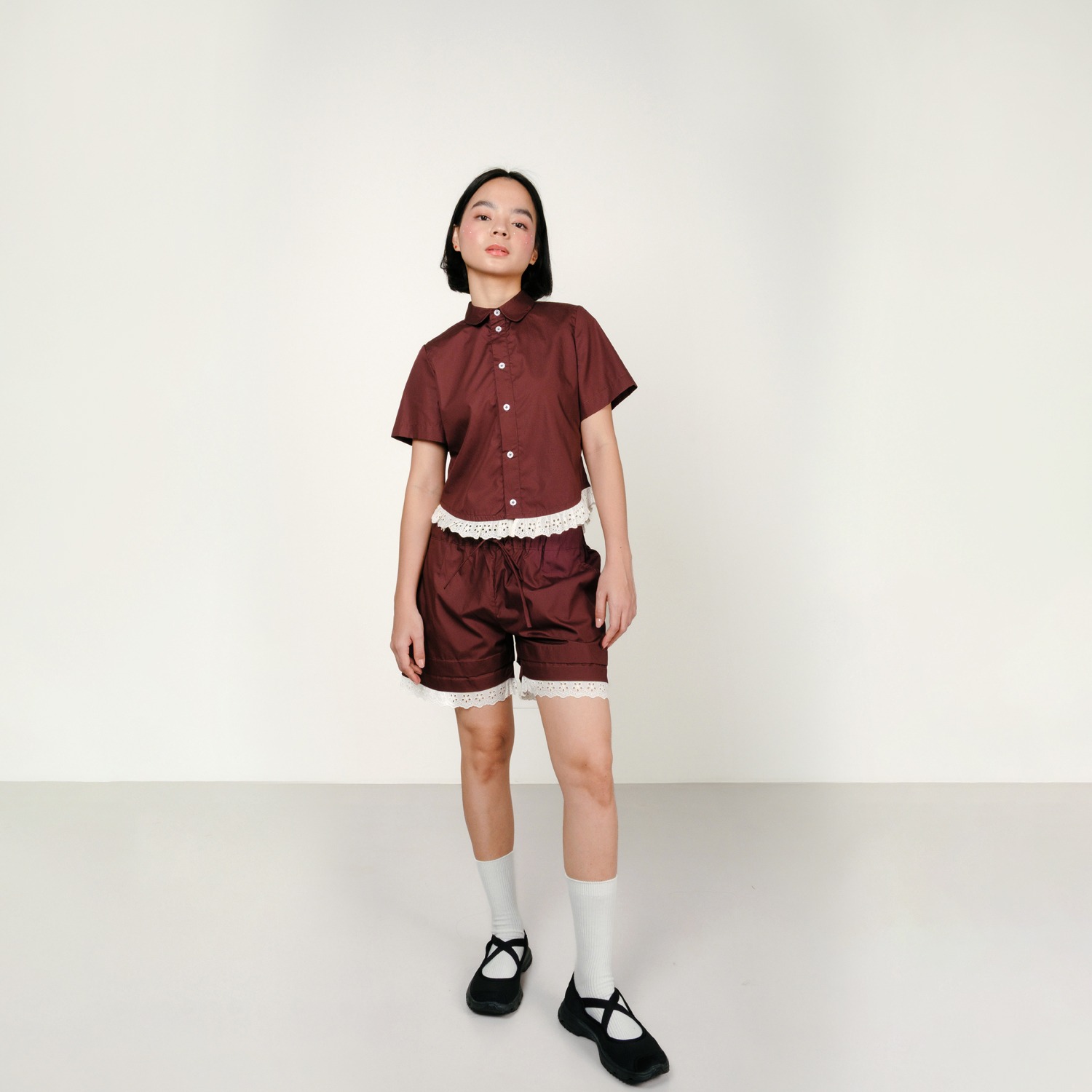Broderie Shorts