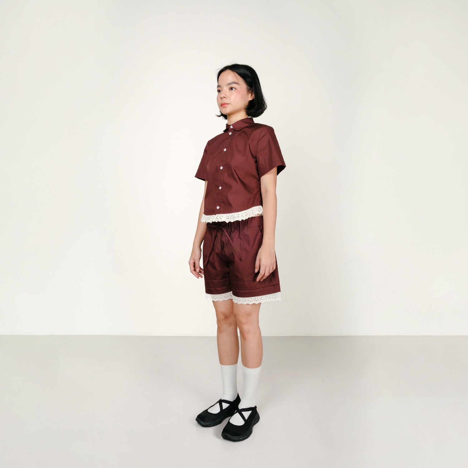 Broderie Shorts
