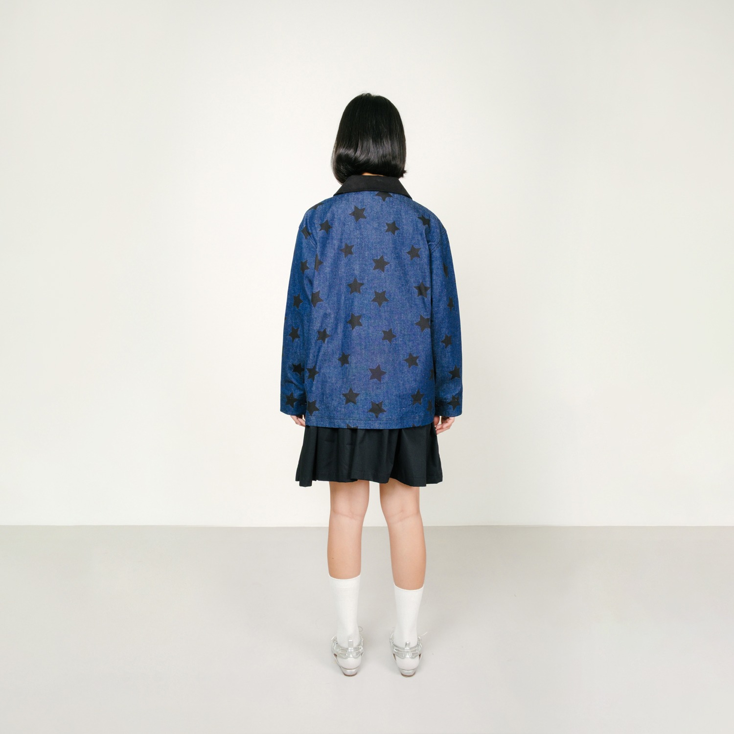 Star Chore Jacket with Black Collar