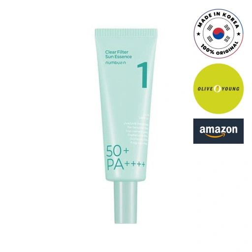 Image of NUMBUZIN No.1 Clear Filter Sun Essense SPF 50 PA++++ 50ml