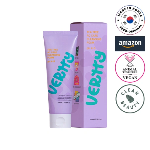 Image of VERTTY Tea Tree AC Care Cleansing Foam 100ml