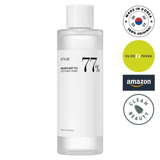 Image of ANUA Heartleaf 77% Soothing Toner 250ml