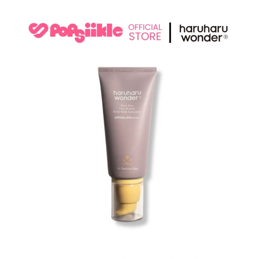 Image of haruharu wonder Black Rice Pure Mineral Relief Daily Sunscreen  ครีมกันแดด