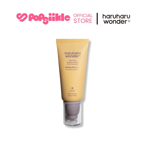 Image of HARUHARU WONDER Black Rice Moisture Airyfit Daily Sunscreen SPF50+/PA++++ 50 ml. ครีมกันแดด