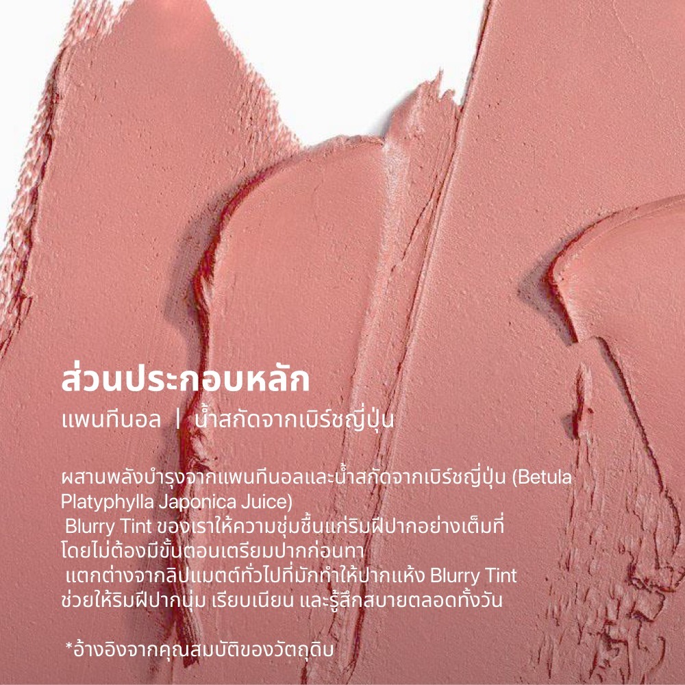 ENTROPY Charm Tint Base Blurry ลิปทินท์เนื้อแมตต์ 