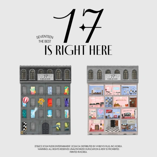 Image of SEVENTEEN Best Album - "17 IS RIGHT HERE"