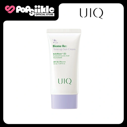 Image of UIQ Biome Re. Tone-up Sun Cream SPF50+ PA++++ 50ml ครีมกันแดดโทนอัพ