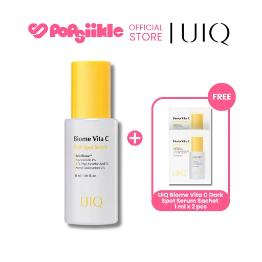 Image of UIQ Biome Vita C Dark Spot Serum 30ml เซรั่มลดจุดด่างดำ