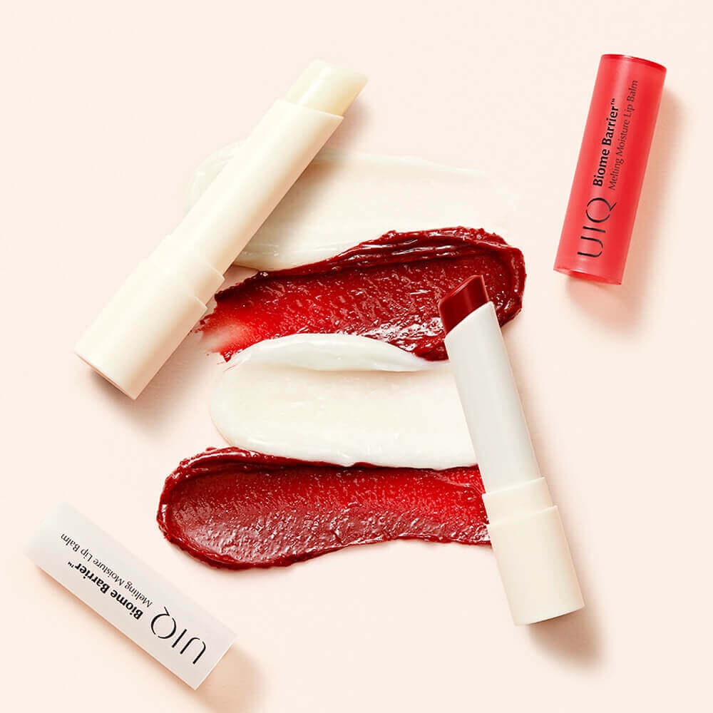 UIQ Biome Barrier Melting Moisture Lip Balm ลิปบาล์ม ปากนุ่ม ชุ่มชื้น 4 เฉดสี สกินแคร์เกาหลี