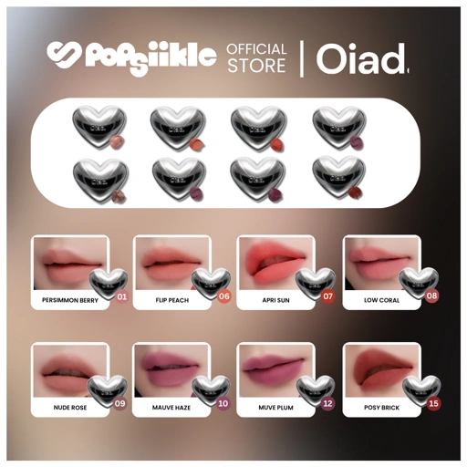 Image of OIAD Silverpulse Moussecream Lip & Cheek ลิปและบลัชเนื้อมูส 2-in-1