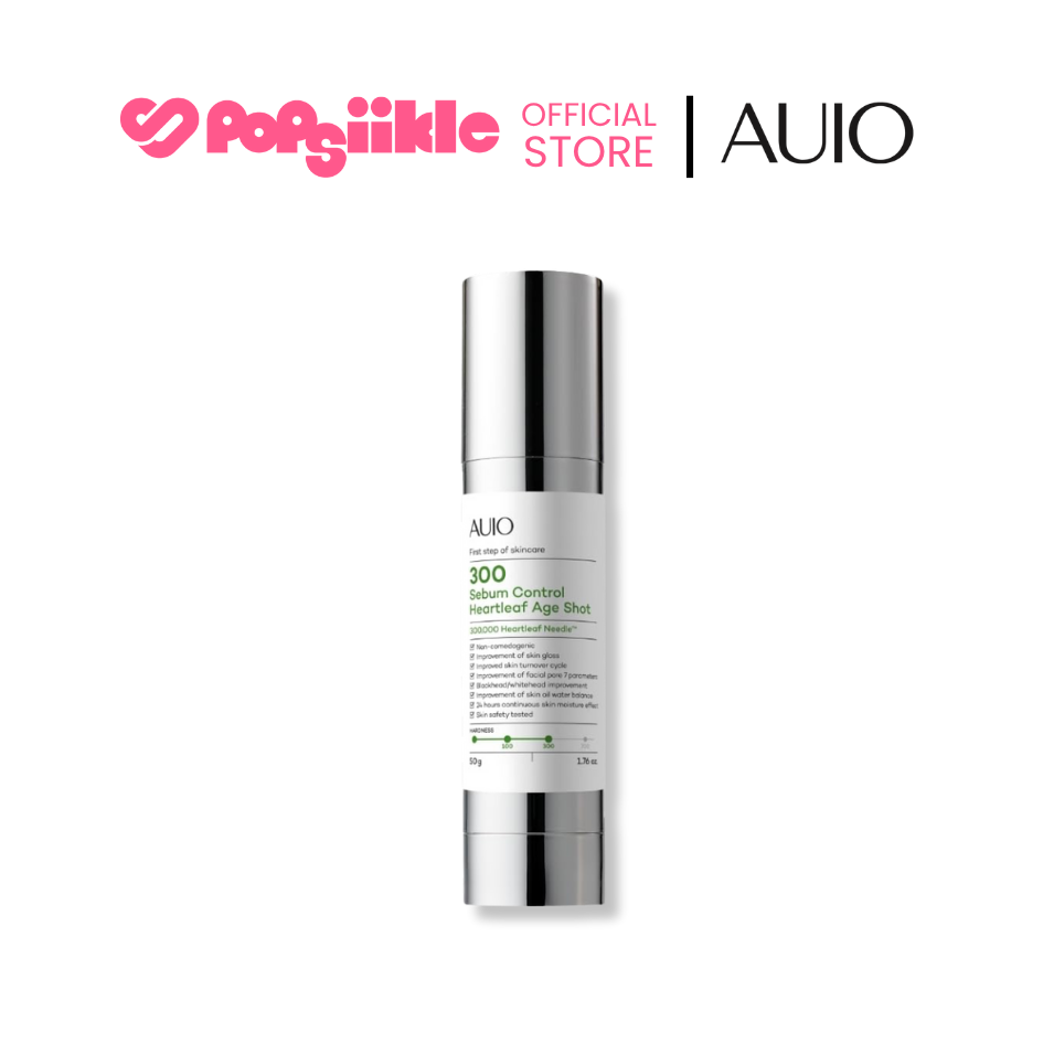 AUIO Sebum Control Heartleaf Needle Shot 300 (No Sebum) วีโอ นีเดิลช็อต 300 สูตรควบคุมความมัน