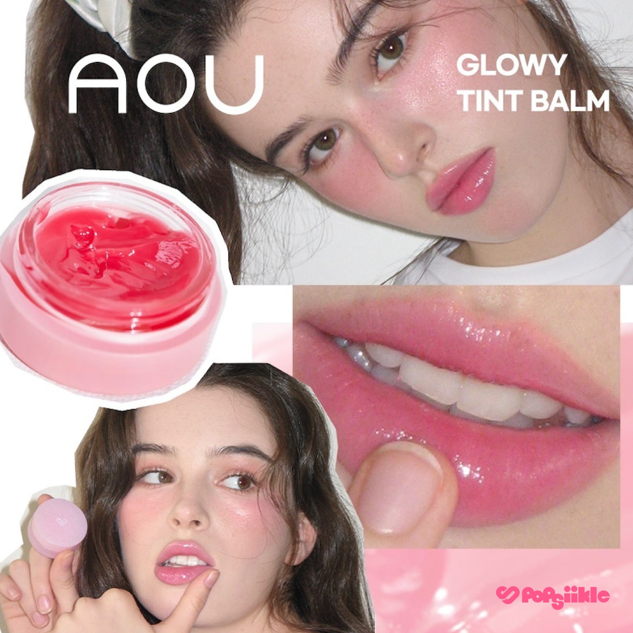 AOU Glowy Tint Balm ลิปโกลว์ ปากฉ่ำวาว ธรรมชาติ