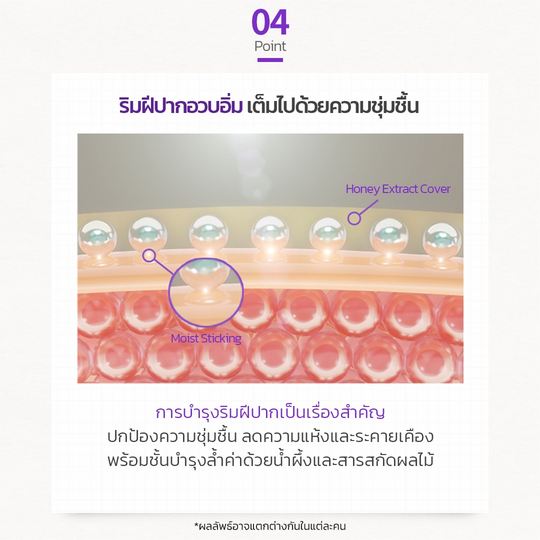 FRUDIA Blueberry Honey Lip Balm ลิปบาล์มปากฉ่ำ ชุ่มชื้น ลดปากแห้งแตก