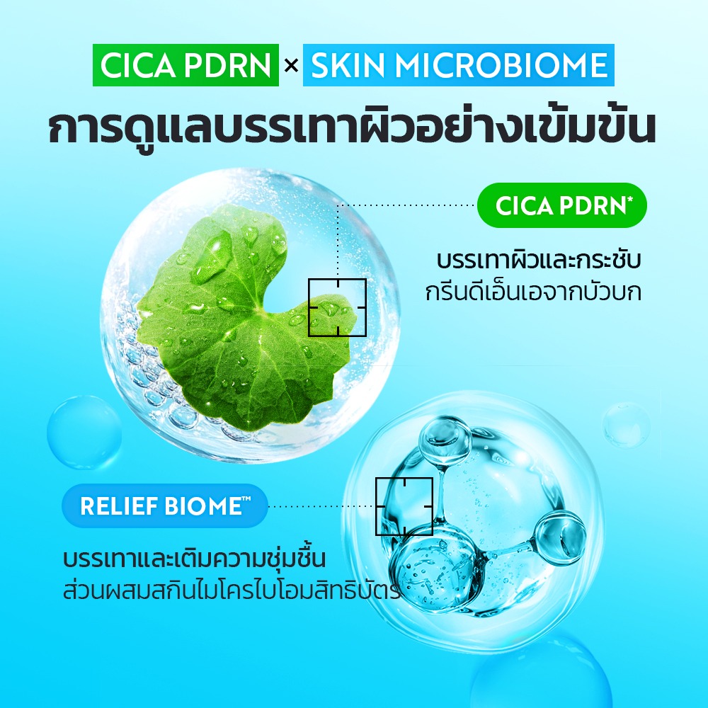 UIQ Biome Re. Pore Reset PDRN Calming Sheet Mask แผ่นมาสก์หน้า