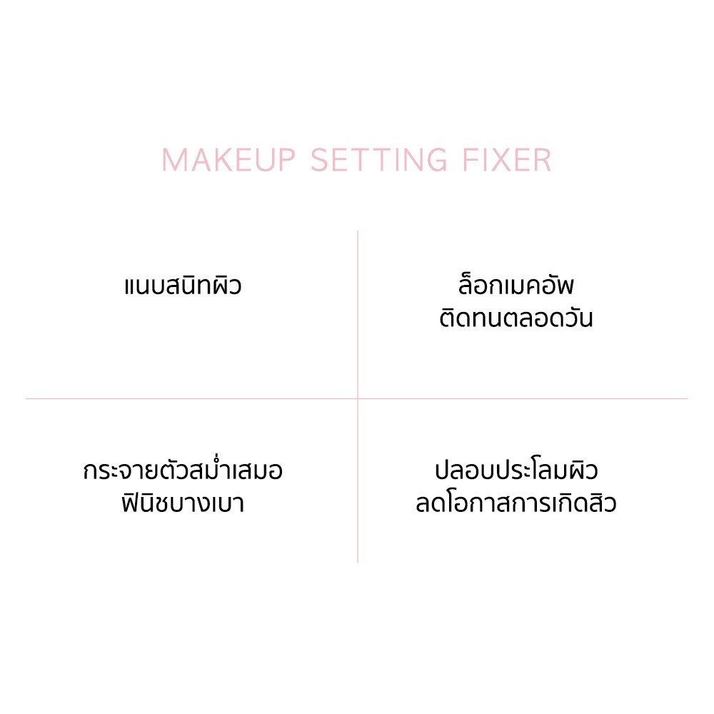 AOU Makeup Setting Fixer Mist สเปรย์ล็อคเมคอัพ คุมมัน ติดทนนาน ผิวเนียน