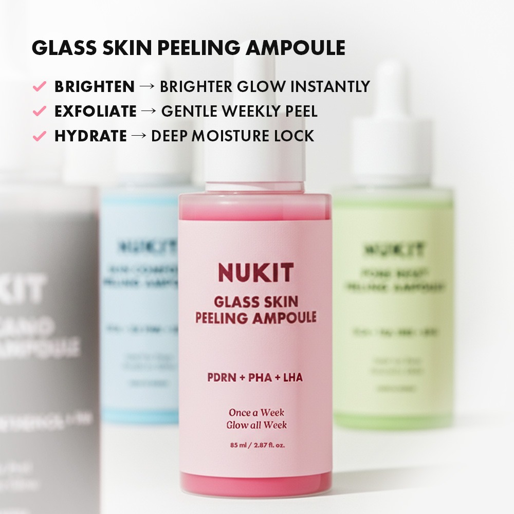 NUKIT Peeling Ampoule พีลลิ่งแอมพูล 5 สูตร