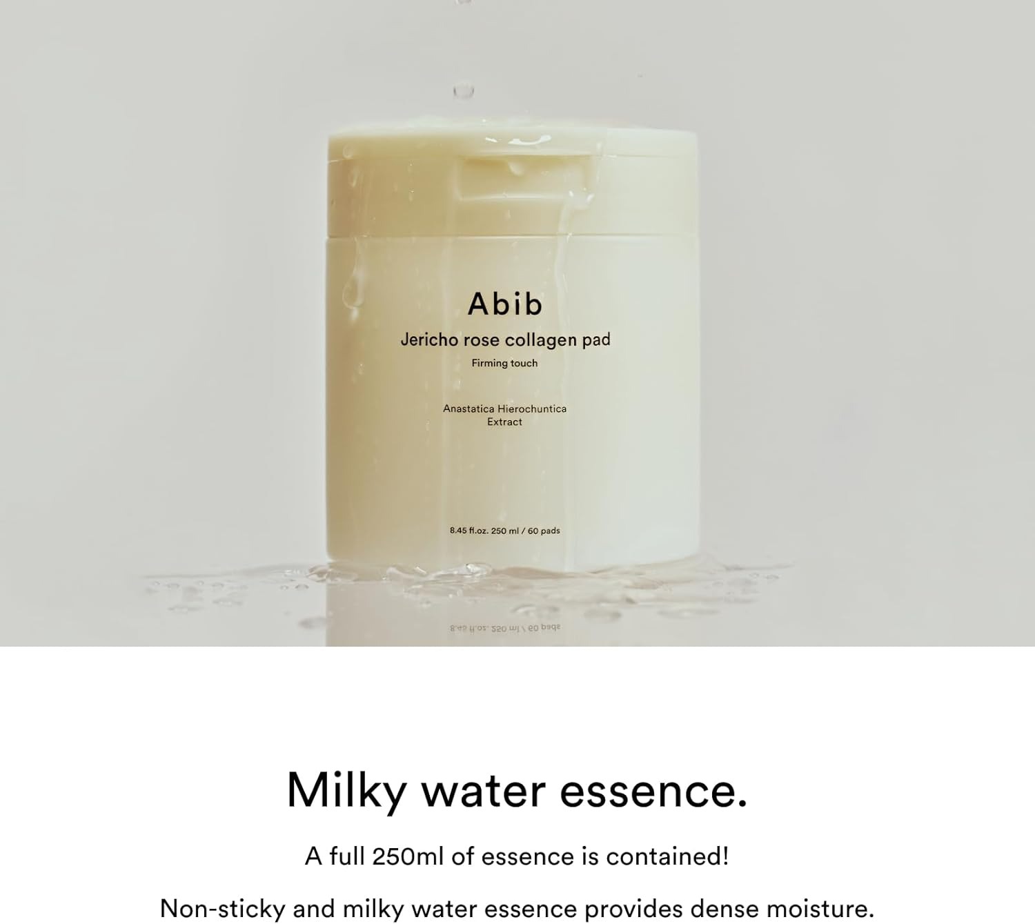 ABIB Jericho Rose Collagen Pad Firming Touch แพดคอลลาเจน เปปไทด์ ผิวชุ่มชื้น เรียบเนียน สกินแคร์เกาหลี