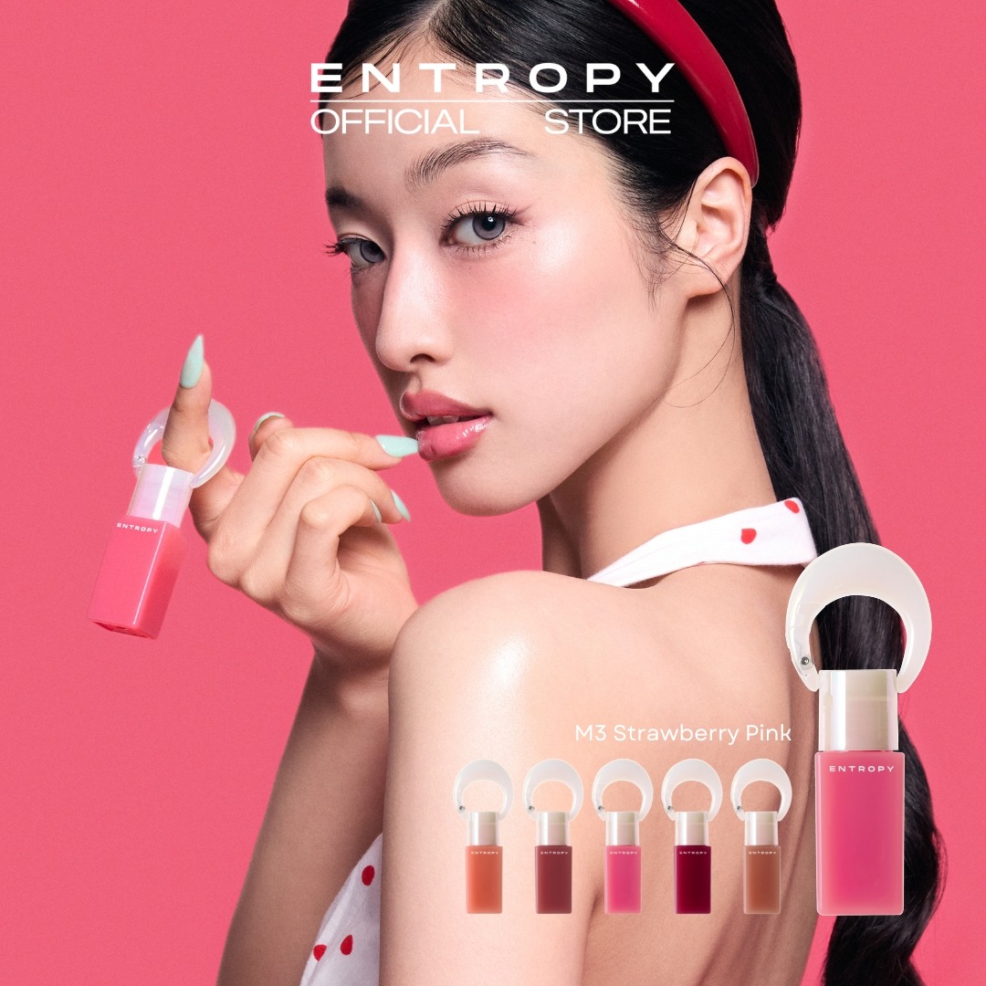 ENTROPY Charm Tint Smoothie Edition ลิปทิ้นต์ เนื้อสมูทตี้ กลอส ชุ่มชื้น เกาหลี