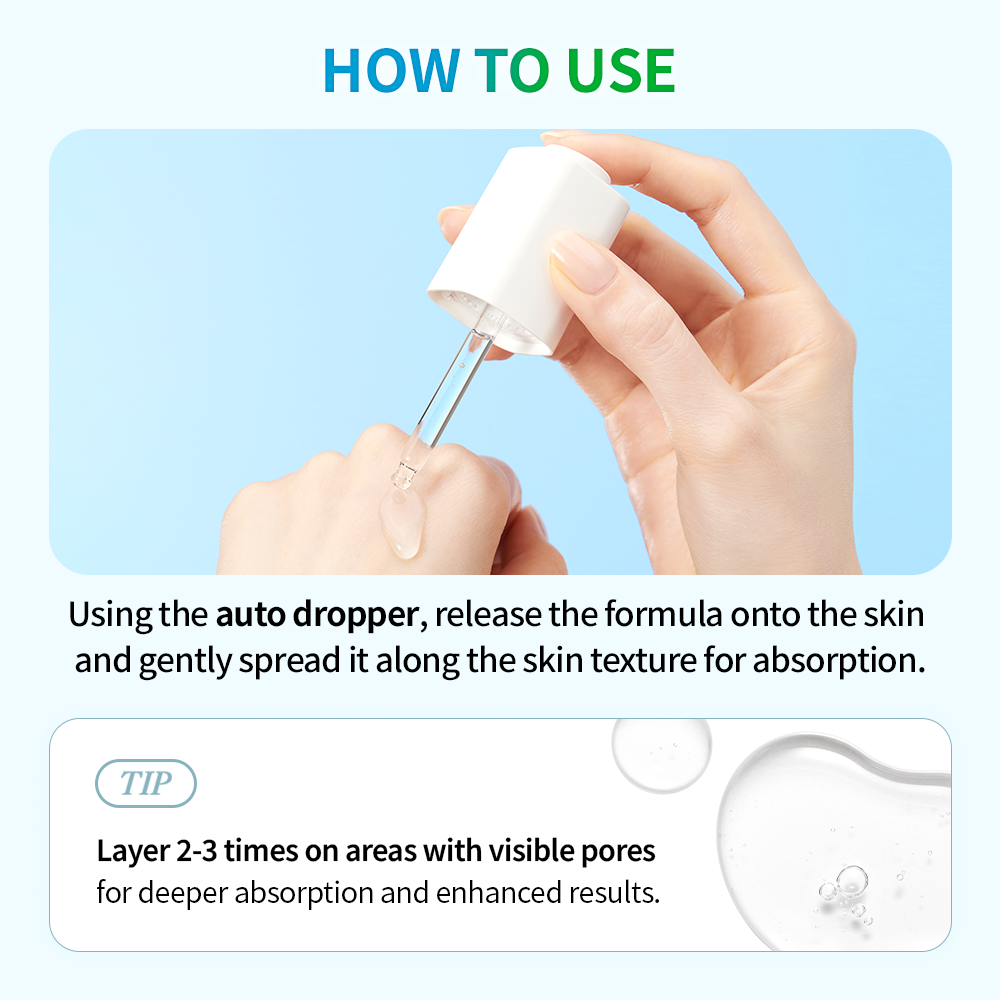 UIQ Biome Re. Pore Reset PDRN Serum เซรั่ม PDRN ดูแลรูขุมขน ควบคุมความมัน ผิวเรียบเนียน สกินแคร์เกาหลี