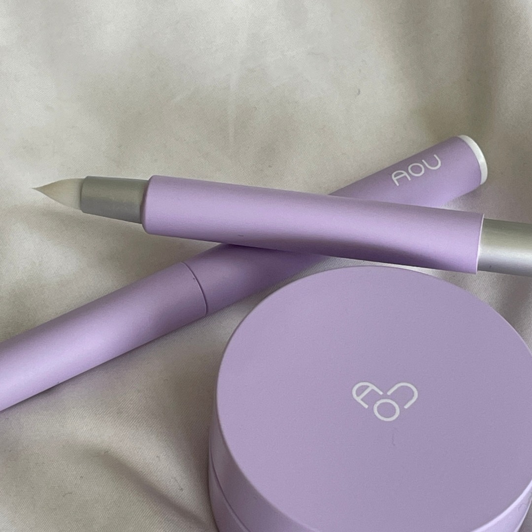 AOU Pencil Brush แปรงดินสอ แปรงทาลิป แปรงแต่งหน้า หัวแปรงแหลม ขอบปากคมชัด