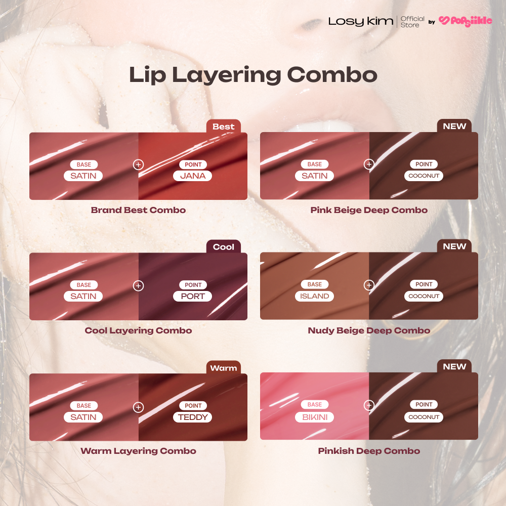 [PRE-ORDER] LOSYKIM Lip & Cheek Duo Set (Tinted Lip Ampoule + Blushing Serum) เซตคู่ลิป-แก้ม เกาหลีแท้ ลิปเซรั่มฉ่ำวาว + บลัชเชอร์เซรั่มโกลว์