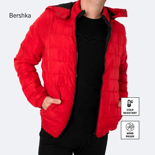 Image of Jaket puffer Bershka