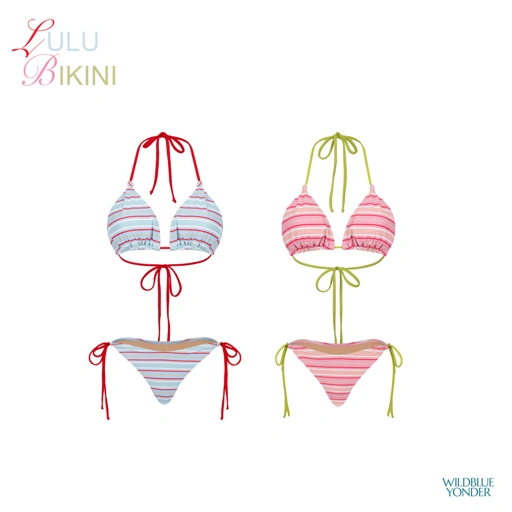 Image of WILDBLUEYONDER - LULU BIKINI ชุดว่ายน้ำบิกินี่