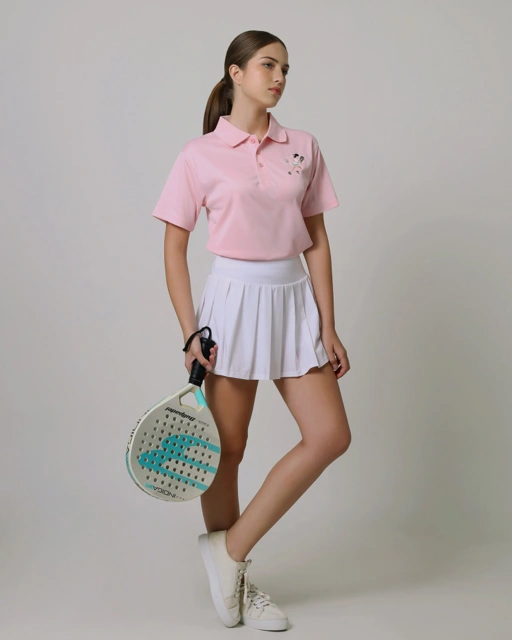 Image of KYLAU - Isvara Bloom Polo Shirt in Short Sleeve