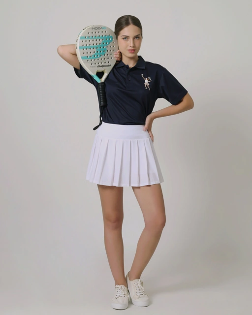Image of KYLAU - Isvara Navy Polo Shirt in Short Sleeve
