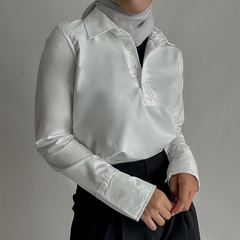 TO.KART LILA CROP SHIRT