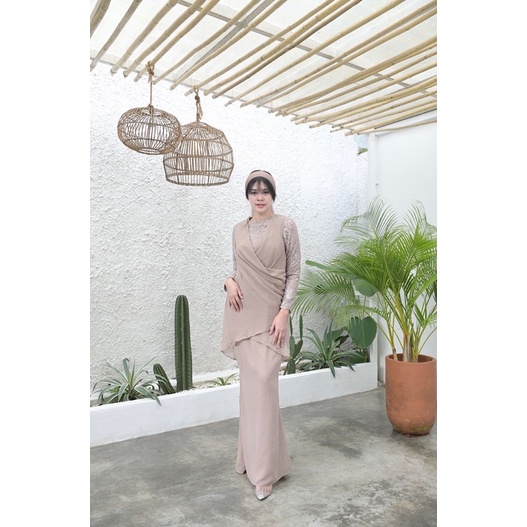 amrthelabel / vanno hijab / nude cream