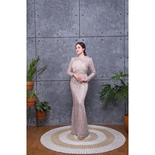 amrthelabel / aleena hijab / nude cream
