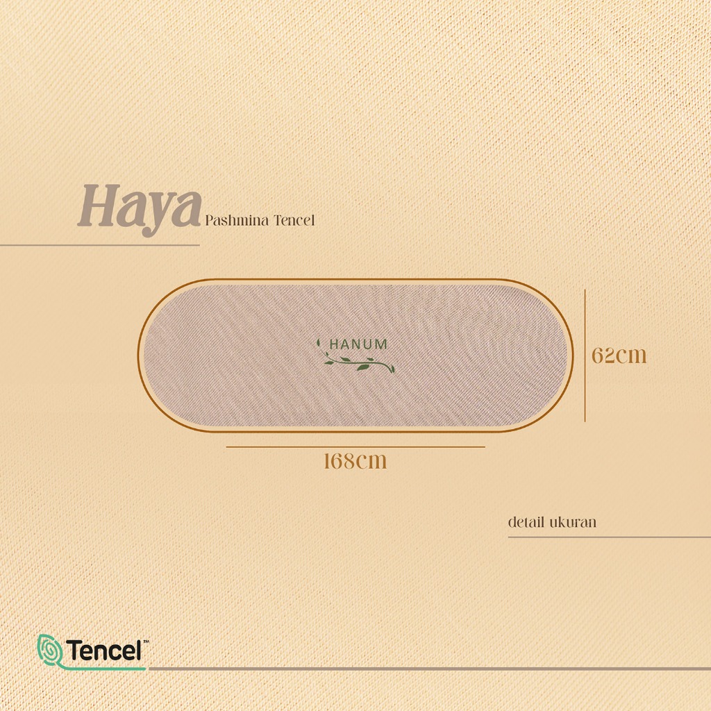 Haya Pashmina Tencel by Hanum
