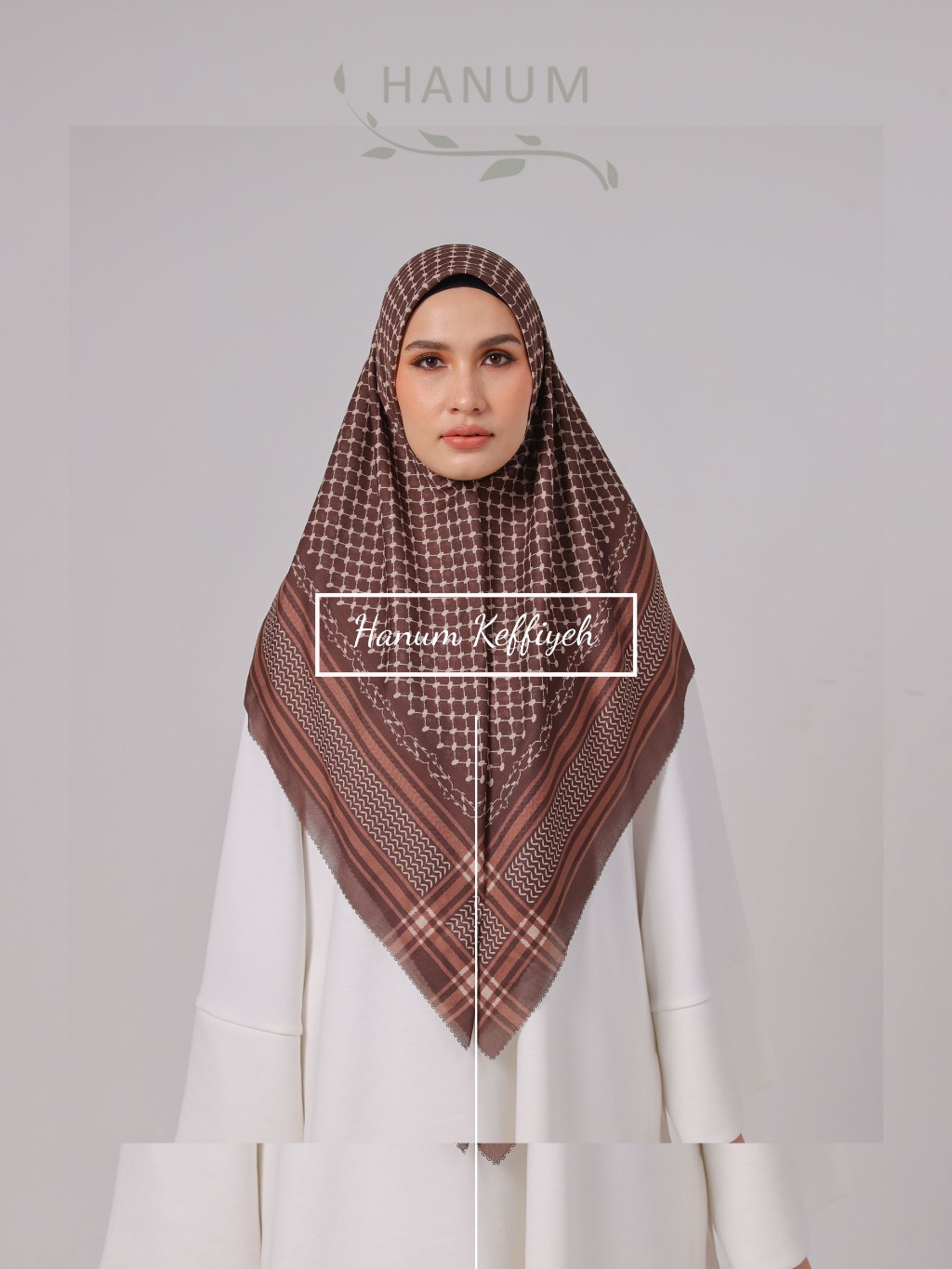HANUM - Keffiyeh Voal Hijab