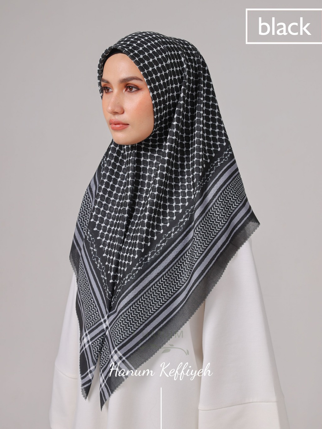 HANUM - Keffiyeh Voal Hijab