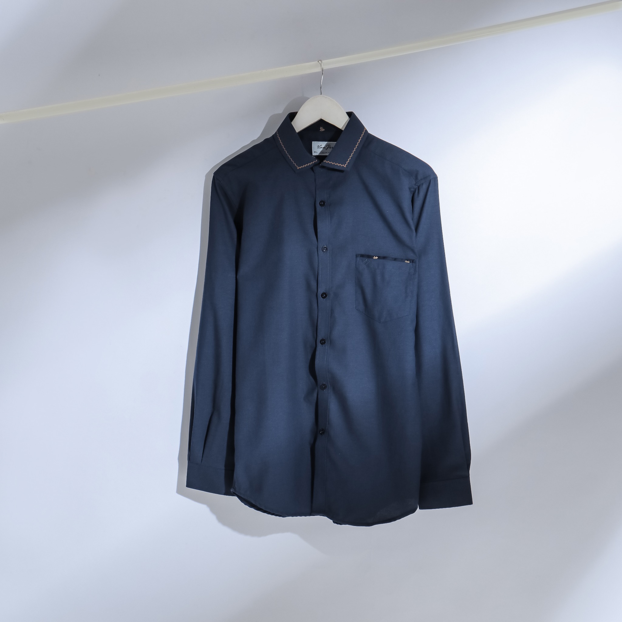 Kemeja Pria Lengan Panjang Slim Fit Oxford