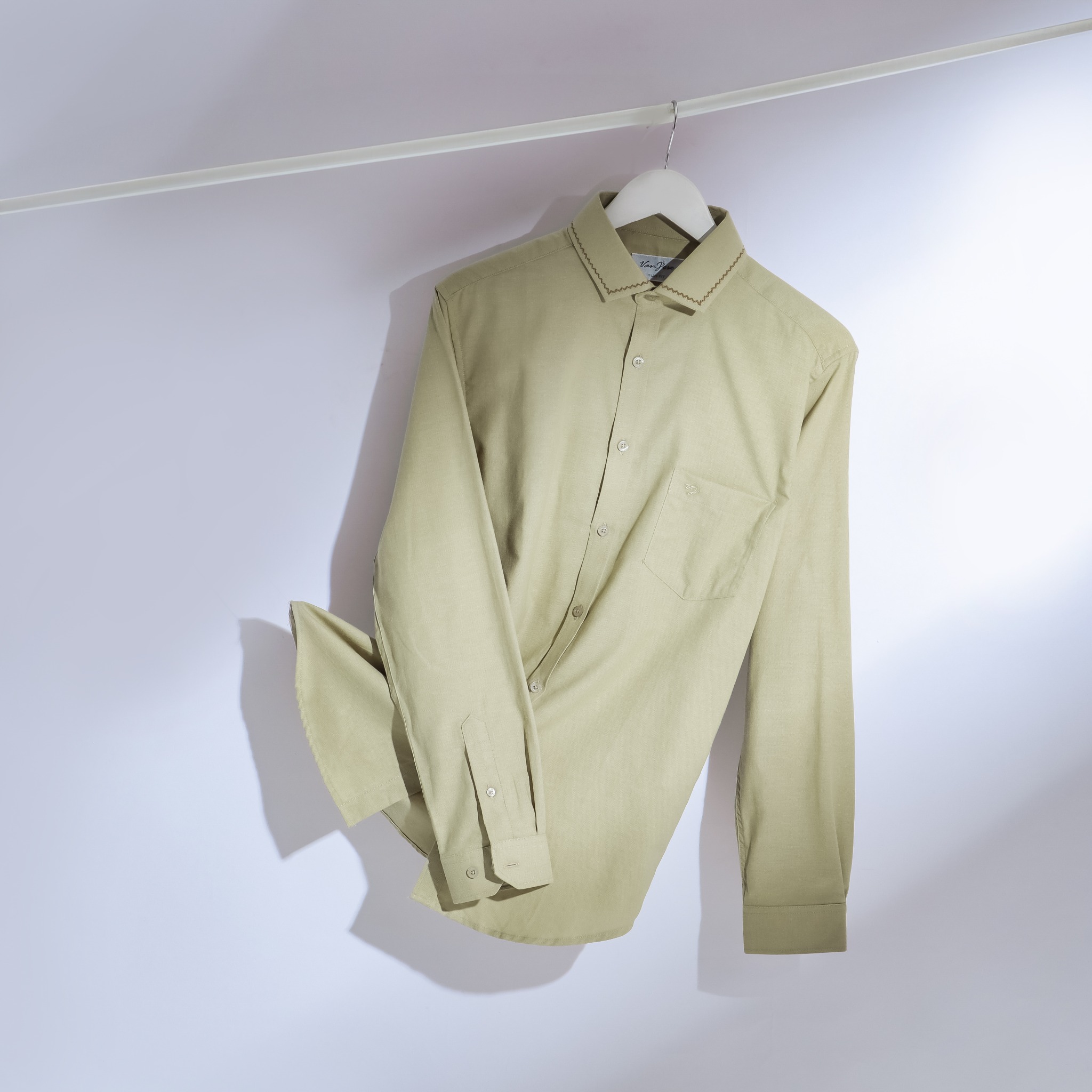 Kemeja Pria Lengan Panjang Slim Fit Oxford