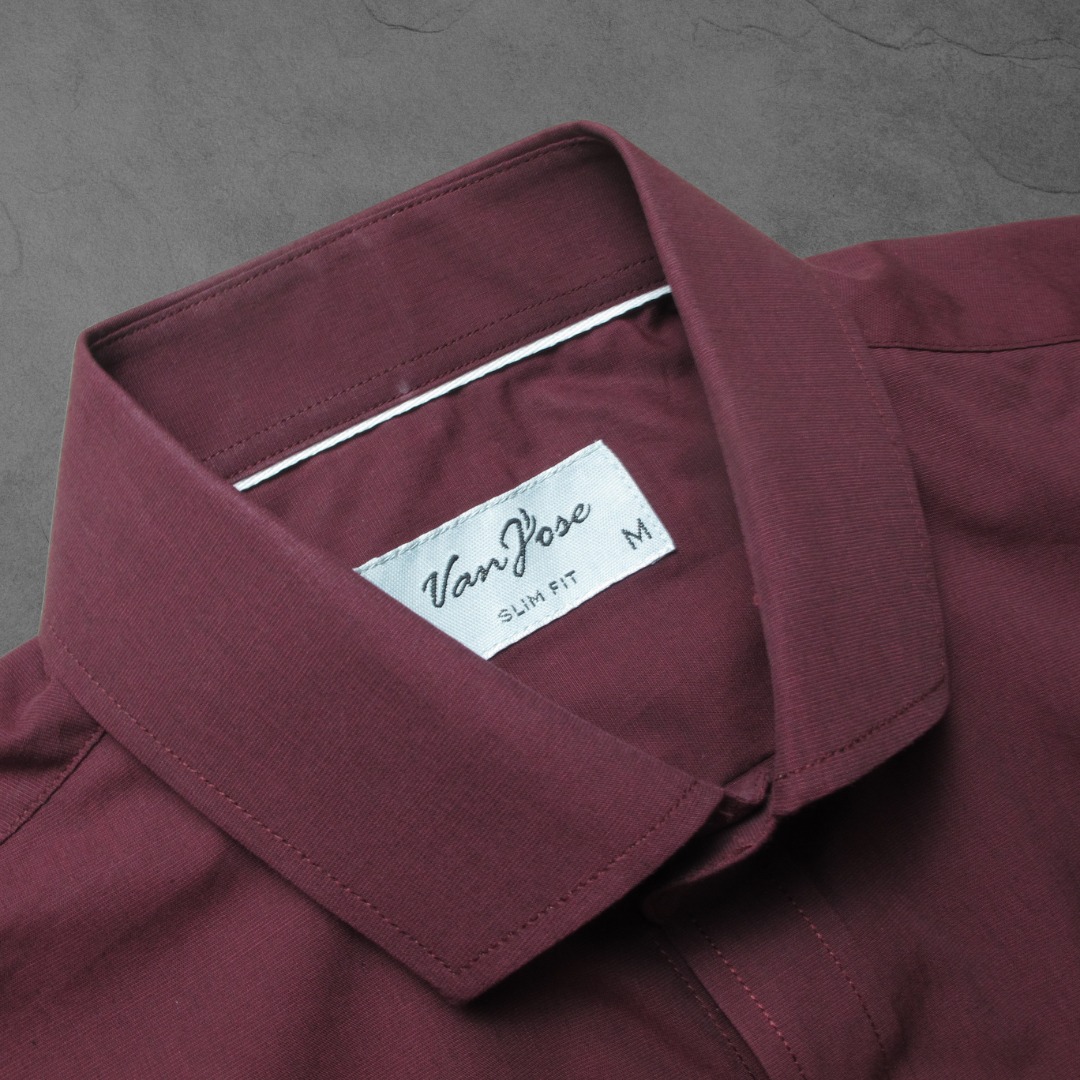 Kemeja Pria Lengan Pendek Slim Fit Katun Filafile Jumbo
