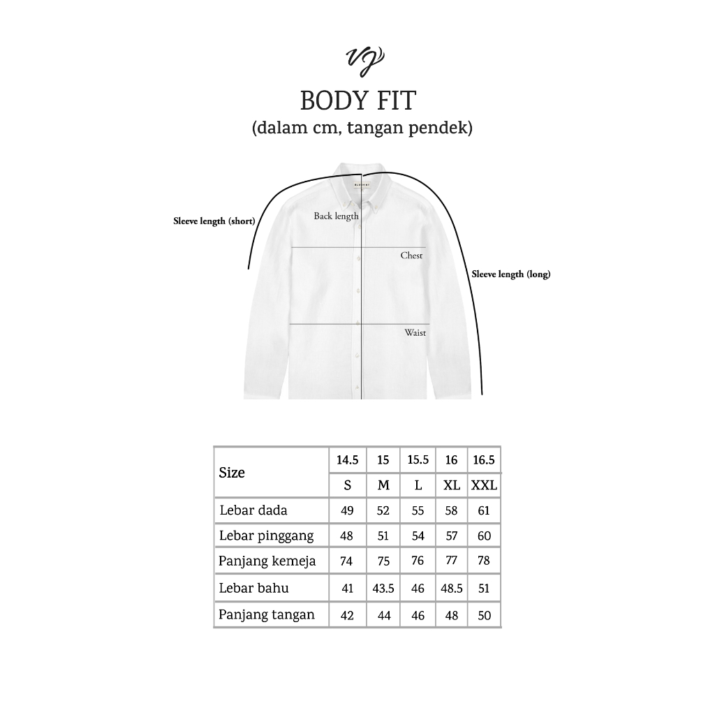 Kemeja Pria Lengan Pendek Katun Semi Casual Griffin Series
