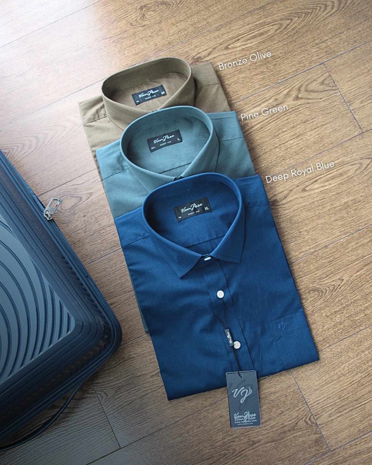 Kemeja Pria Lengan Pendek Katun Semi Casual Griffin Series