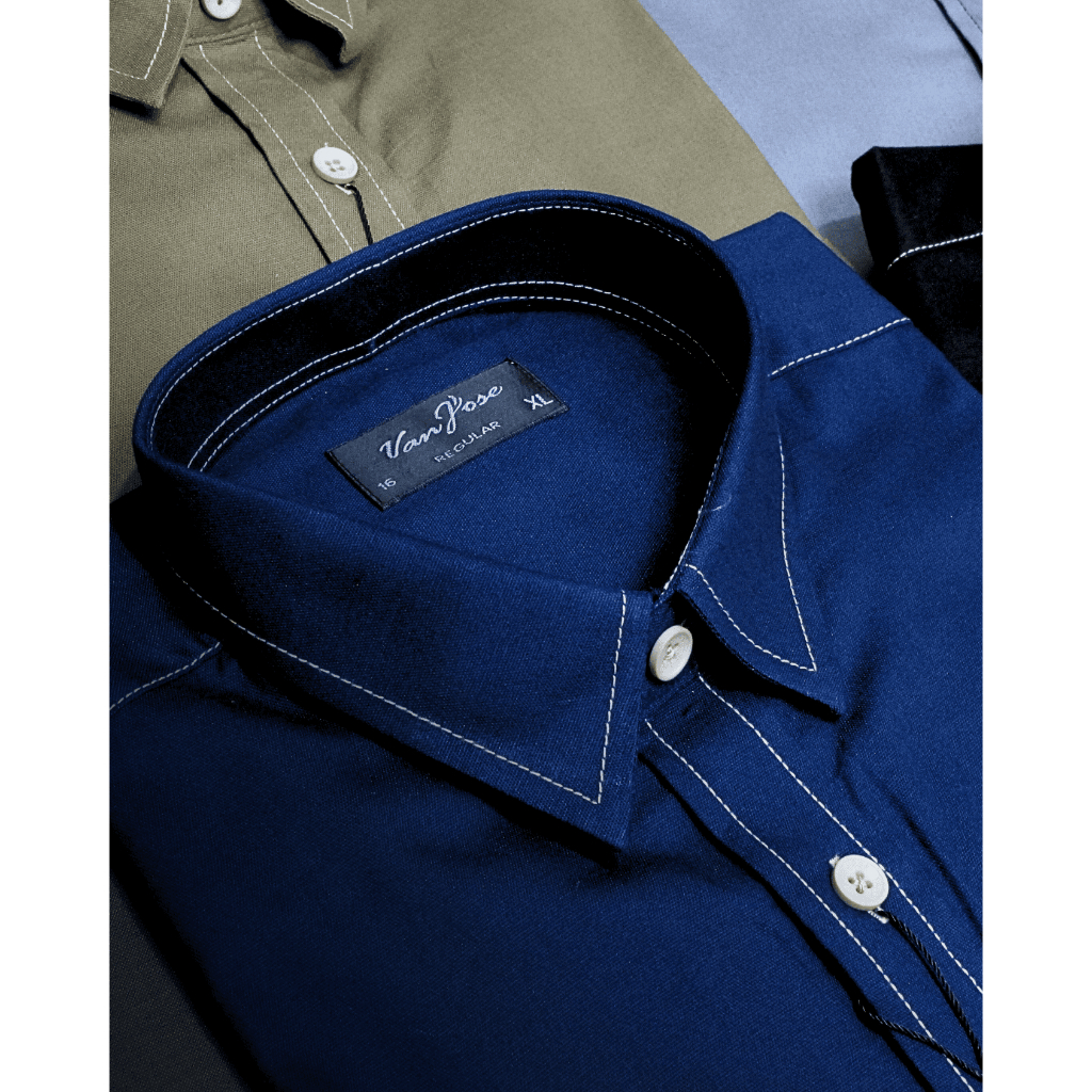 Kemeja Pria Lengan Pendek Casual Reguler Fit Gentle Line Series
