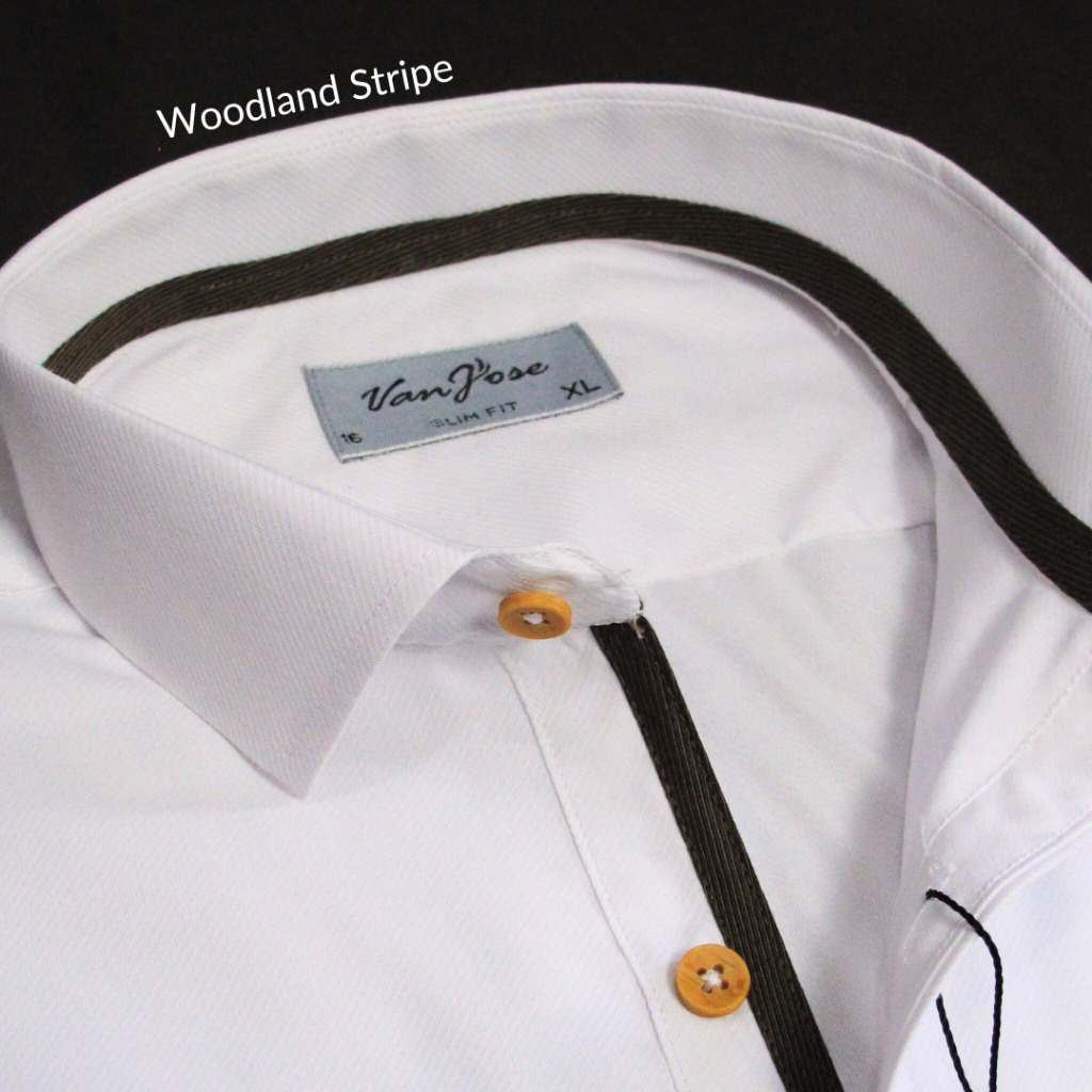 Kemeja Putih Pria Lengan Panjang Slim Fit Jumbo