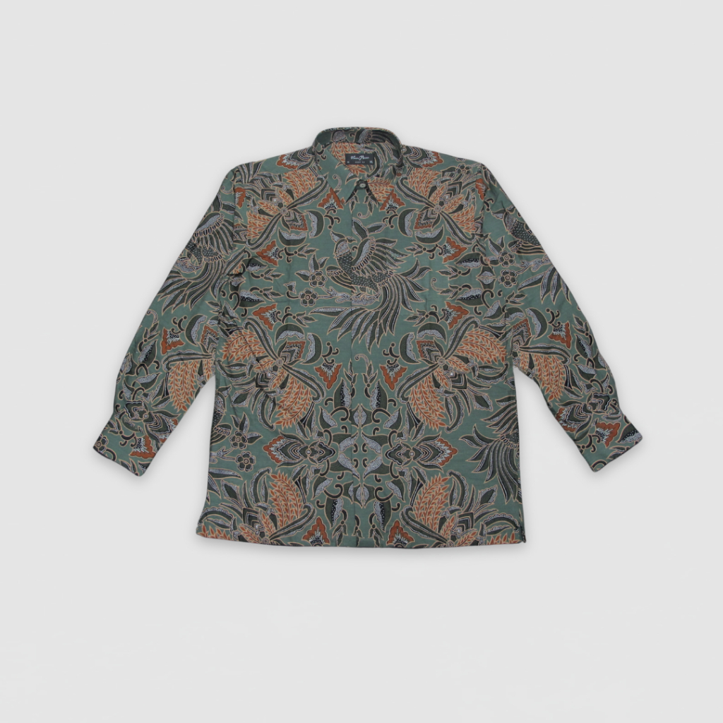 Kemeja Batik Pria Lengan Panjang